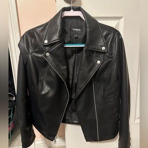 Express leather jacket